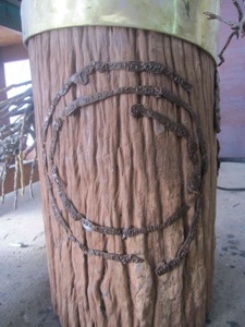Totem-Priere en spirale